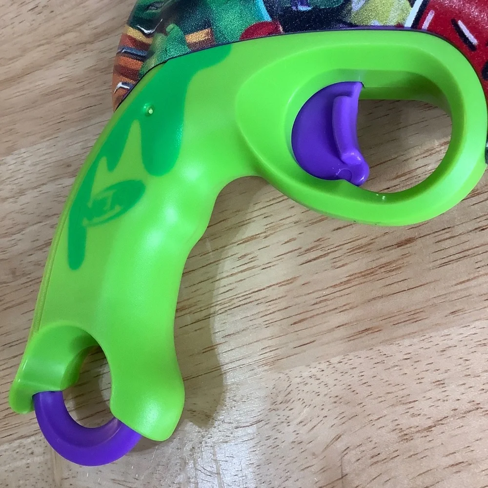NERF Gun Teenage Mutant Ninja Turtles Mutant Mayhem Blaster TMNT